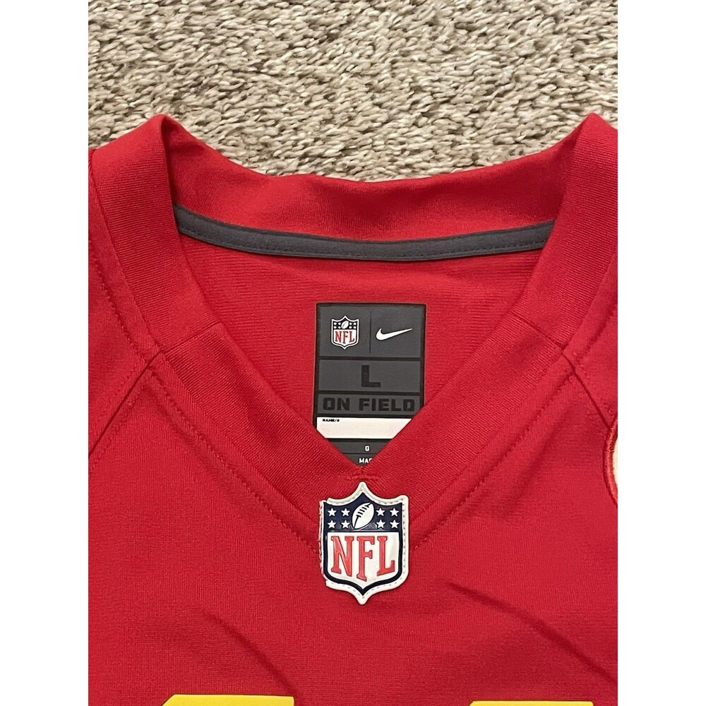 Nike On Field Elite Alex Smith Kansas City Chiefs NFL Jersey Size Men's Large - Picture 5 of 5